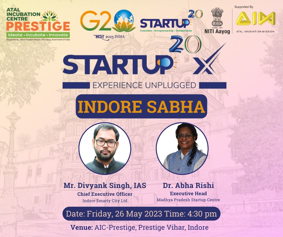 Startup 20X Indore Sabha